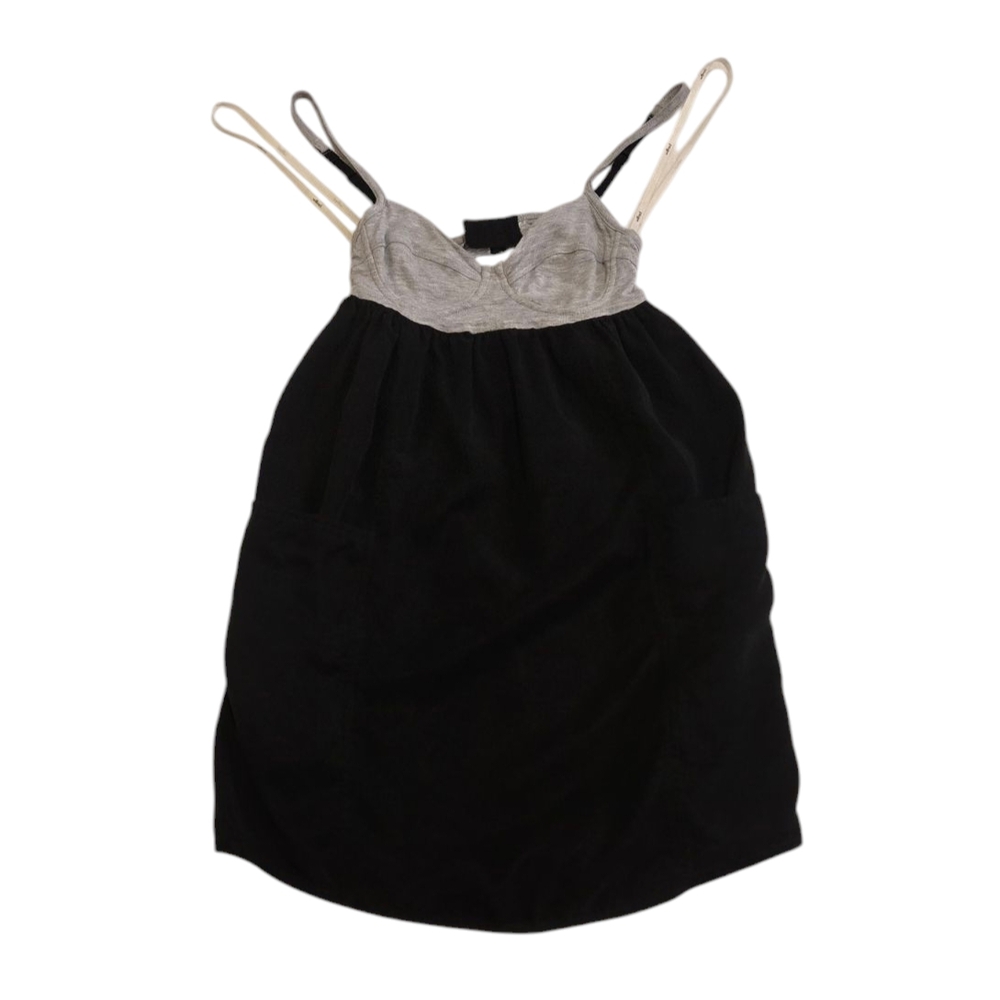 3 for $5 Aritzia Wilfred Black and Gray Dress XXS